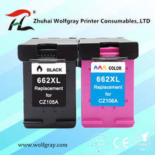 Cartucho de tinta de repuesto para impresora HP662 662XL, para HP 662, Deskjet 1015, 1515, 2515, 2545, 2645, 3545, 4510, 4515, 4516, 4518 2024 - compra barato