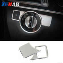 Car Headlight Switches Buttons Panel Stickers For Mercedes Benz A B C E Class GLE GLK GLA ML GL SLK GLS W203 W204 W205 W211 W176 2024 - buy cheap