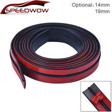 SPEEDWOW Auto Window Edge Windshield Rubber Seal Strips Car Seal Protector Sticker Roof Noise Insulation Rubber Sealing Strip 2024 - buy cheap