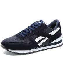 Zapatillas deportivas transpirables para hombre y mujer, zapatos atléticos suaves y ligeros, de cuero, informales, planos, para caminar 2024 - compra barato