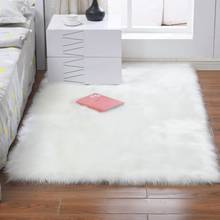 Thickened Washed Silk Hair Non-Slip Carpet Living Room Coffee Table Blanket Bedroom Bedside Mat Yoga Rugs Solid Color Plush 2024 - buy cheap