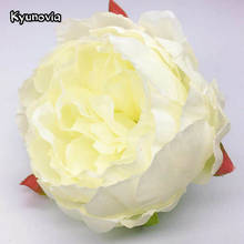 50Pcs/Lot 10cm Peony Flower Head Artificial Flower For Wedding Party Home Decoration DIY Fake Flowers Wall Garland KY138 2024 - buy cheap