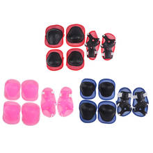 6pc/set Elbow Pads Bicycle Skateboard Ice Skate Roller Knee Protector For Adult Kids Gift Adjustable Skating Protective Gear Set 2024 - buy cheap