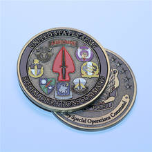 Free Shipping 5pcs/lot,NEW U.S. Army Special Operations Command Sine Pari Challenge Coin 2024 - buy cheap
