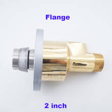 Two-way flange type HS-GF 50/120C rotary joint cooling water system rotating connector 2 inch - 1 inch brass swivel fitting 2024 - buy cheap