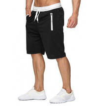 Shorts com estampa de logotipo personalizado, short masculino fitness, musculação, academia, treino masculino, respirável, secagem rápida, roupa esportiva para corrida 2024 - compre barato