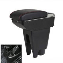 For Peugeot 107 armrest  box USB Charging heighten Double layer central Store content cup holder ashtray accessories 2024 - buy cheap