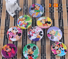 3cm Mickey Mouse Badge Encourage Children's Toys Cartoon Brooch Acrylic Brooch Pins for Backpacks Backpack Pins Plastic Pin On 2024 - buy cheap