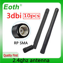 EOTH 10pcs 2.4g antenna 3dbi sma female wlan wifi 2.4ghz antene pbx iot module router tp link signal receiver antena high gain 2024 - buy cheap