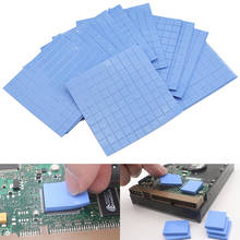 100Pcs Thermal Pad GPU CPU Heatsink Cooling Conductive Silicone Pad 10*10*0.5mm 2024 - buy cheap