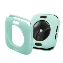 Capa de silicone tpu macio para apple watch, proteção anti-queda para iwatch série 42mm 38mm 44mm 40mm 6 5 4 3 2024 - compre barato