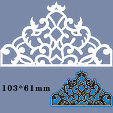 103*61 мм кружевные поздравительные открытки новые металлические режущие штампы для открыток DIY трафарет для скрапбукинга бумага ремесло альбом шаблон штампы 2024 - купить недорого