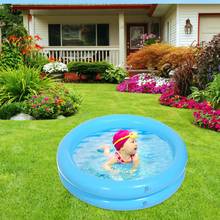 Piscina inflable con estampado de animales para bebé, bañera de verano para niños, juguete acuático, PISCINA DE BOLAS, 65x65cm 2024 - compra barato