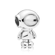 Подлинное серебро 925 пробы с бусинами Cosmo Tommy астронавт очарование подходит для модных женщин Pandora браслет подарок DIY ювелирные изделия 2024 - купить недорого