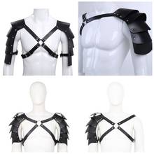 Fetish Gay Shoulder Harness Men Sexual Leather Body Cage Chest Harness Belt Strap Erotic Rave Costumes for BDSM Bondage Gay 2024 - buy cheap