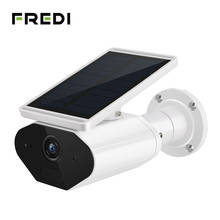 FREDI 1080P Solar Low Power Wireless IP Camera WiFi Waterproof Security Bullet Camera IR Night Vision Surveillance CCTV Camera 2024 - buy cheap