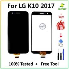 5,3 "для LG K10 2017 M250 M250N M250M M250DS ЖК-дисплей кодирующий преобразователь сенсорного экрана в сборе с рамкой для LG K10 2017 LCD 2024 - купить недорого