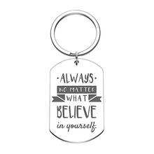 2022 Graduation Birthday Gift for Boys Girls Men Women Keychain for Best Friend Sister Brother Motivational Self-Help Keyring 2024 - buy cheap