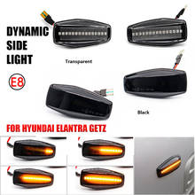 Luz LED de señal de giro dinámica, lámpara de indicador lateral para Hyundai I10, ejet, Sonata, Elantra, Getz, XG, Tucson, Terracan Matrix, para Kia 2003 2024 - compra barato