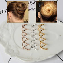 1/10 unids/lote accesorios para el cabello mujeres espiral tornillo giratorio horquilla pinza para el pelo para el cabello para damas pinza para el pelo horquilla para el pelo 2024 - compra barato