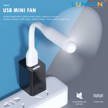 Mini ventilador USB flexible para teléfono, cargador de CA portátil, ventilador de mano para ordenador portátil, juguetes, Gadget de verano, AYM, 1 ud. 2024 - compra barato