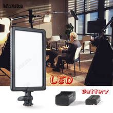 Mini LED Pad Light Set con batería 3200-5400K regulable fotografía para cámara DSLR estudio fotográfico iluminación CD50 T10 2024 - compra barato