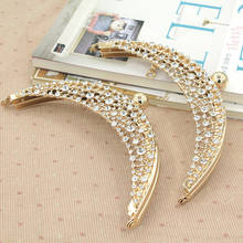 10 Pcs Per Lot 19.5 Cm ,20.5 Cm Gold Color Crystal Purse Frame Obag Handle Diy Handbag Accessories Bag Parts China Supplier 2024 - buy cheap