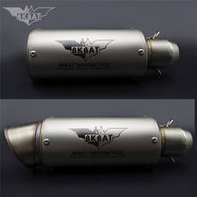 Motorcycle Exhaust Muffler 51MM 61MM For HONDA DIO AF18 HONDA MSX125 YAMAHA FZ1N BMW K100 YAMAHA DRAGSTAR 650 HONDA CB750 2024 - buy cheap