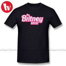 Футболка Бритни Спирс это Бритни, сука! 100 хлопковая футболка размера плюс Потрясающая Летняя мужская повседневная футболка с коротким рукавом 2018 2024 - купить недорого