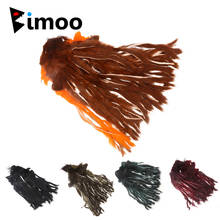 Bimoo-tiras de mosca de 2mm-3mm precortadas, Material de atado de piel de ardilla de pino suave, Zonker estrecho, ideal para serpentinas, patrones de haya, 5 colores 2024 - compra barato