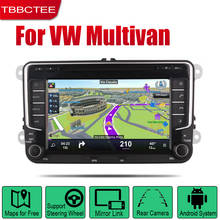TBBCTEE-Radio estéreo con GPS para coche, reproductor Multimedia con Android, wifi, 2DIN, para Volkswagen VW Multivan 2010 ~ 2018 BT 2024 - compra barato