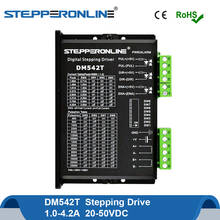 DM542T Digital Stepper Motor Driver 2-phase Stepper Motor Drive 1.0-4.2A 20-50VDC for Nema 17, 23, 24 CNC Stepper 2024 - buy cheap