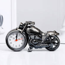 Mini Creative Motorcycle Motorbike Pattern Alarm Clock Desk Clock Creative Home Birthday Gift Cool Clock 2024 - buy cheap
