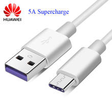 Cargador súper rápido 5A, Cable USB C de carga rápida 3,0, tipo C, para Huawei P40, P30 Pro, P30, P20 Lite, Honor 20, 30, V30, Mate X2 2024 - compra barato