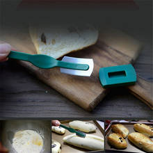 Cuchillo de pan curvado de arco europeo, herramientas de cocina de estilo occidental para cortar Toas francesas, Baguette 2024 - compra barato