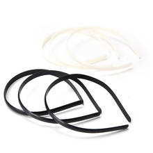 Wholesales 10pcs/lot Plain Lady Plastic Hair Band Headbands NO Teeth Headwear Girl Hair DIY Tool Accessories White Black 2024 - buy cheap