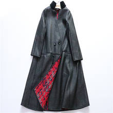 100% Genuine Leather Jacket Women Clothes 2020 Fashion Real Sheepskin Coat Long Trench Female Belt Autumn Winter Jackets LW1960 2024 - buy cheap