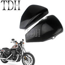 Cubierta lateral de la batería para Harley Sportster XL1200 XL883 Iron C R L, Protector de carenado de batería, tapa izquierda y derecha 2024 - compra barato