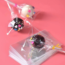 100pcs/pack Cake Pop Lollipop OPP Packing Bags Baking Chocolate Pop Pack Bags Sets Plastic Clear Cake Tools 2024 - buy cheap