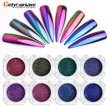0.5g Nail Mirror Glitter Powder Metallic Color Nail Art UV Gel Polishing Chrome Flakes Pigment Dust Decorations Manicure 2024 - buy cheap