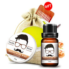 3PCS Lanthome Natural Beard Balm and Beard Oil Beard Growth Conditioner Gift Set for Gentleman Moisturizing and Modeling 2024 - buy cheap