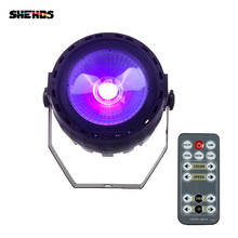 SHEHDS-Iluminación Par COB violeta con Control remoto, 30W, para fiesta familiar, DJ, Bola de discoteca 2024 - compra barato