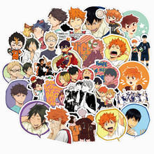 50Pcs Japanese Cartoon Cartoon Boy Haikyuu! Volleyball Sticker For Suitcase Refrigerator Scooter Diary Book Children Toy Sticker 2024 - buy cheap