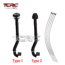 TCRC Simulated Snorkel Body Top Pre Filter Air Intake Clamp Set Wading For 1/10 RC Crawler Land Rover Defender TRAXXAS TRX4 D90 2024 - buy cheap