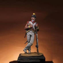 Unassambled 1/32 antigo homem oficial suporte resina figura miniatura modelo kits sem pintura 2024 - compre barato