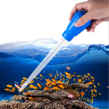 Portable Aquarium Dropper Pipette Cleaner Manual Tool Fish Tank Siphon Pump Water Changer Aquarium Pipette Supply tube28cm 30ml 2024 - buy cheap