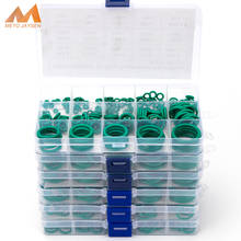 Juntas tóricas de sellado FKM de goma flúor, Kits de reemplazos de junta verde CS 1mm 1,5mm 1,9mm 2,4mm 3,1mm OD 6mm-35mm 150-225 Uds. S15 2024 - compra barato