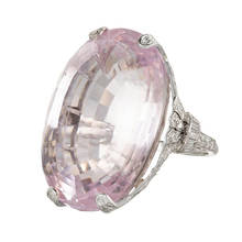 Модное розовое кольцо в форме яйца с фианитами, Кристальные кольца для женщин, свадебные вечерние кольца для помолвки, ювелирные изделия, подарок O3M472 2024 - купить недорого