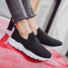 Plus Size 36-43 Women Sneakers Mesh Slip on Flat Shoes Woman Loafers Black Casual Shoes Ladies Espadrilles zapatos mujer 7980C 2024 - buy cheap