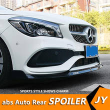 Для Mercedes-Benz W117 CLA Body kit передний бампер для Benz CLA180 200 250 диффузор защитные бамперы перед задним спойлером 2024 - купить недорого